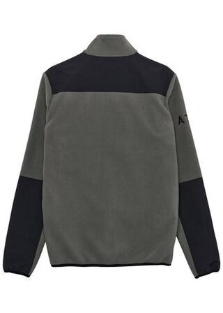 Blocked Zip Fleece HALO Str.: S