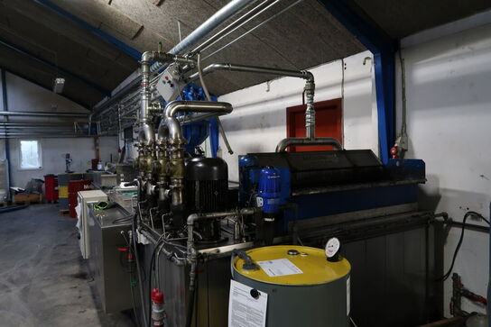 Rense-pumpestation med filtersystem, køling
og nødmotorer ACCUSTRIP