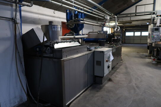 Rense-pumpestation med filtersystem, køling
og nødmotorer ACCUSTRIP