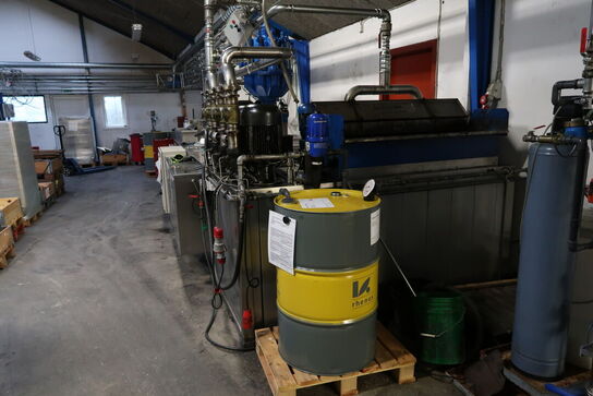 Rense-pumpestation med filtersystem, køling
og nødmotorer ACCUSTRIP