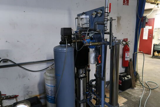 Rense-pumpestation med filtersystem, køling
og nødmotorer ACCUSTRIP