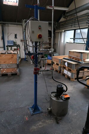 Rense-pumpestation med filtersystem, køling
og nødmotorer ACCUSTRIP