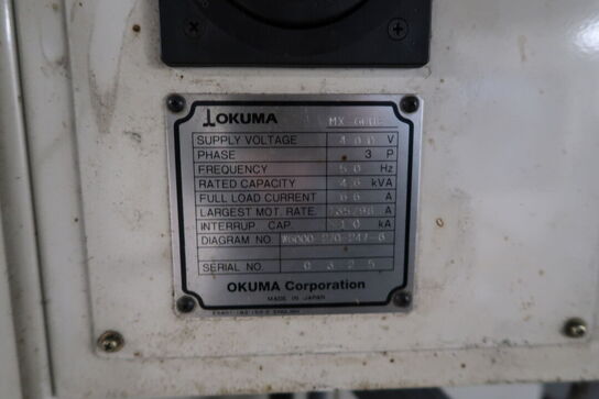 CNC bearbejdningscenter OKUMA MX-60HB