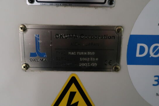 CNC drejebænk OKUMA MacTurn350