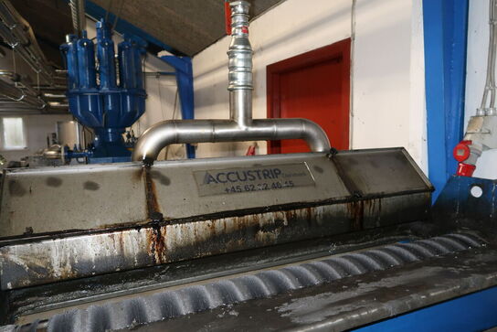 Rense-pumpestation med filtersystem, køling
og nødmotorer ACCUSTRIP