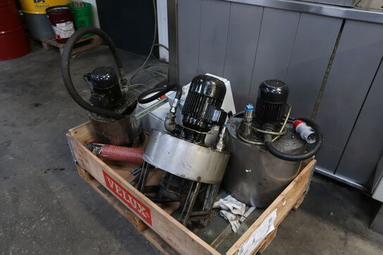 Rense-pumpestation med filtersystem, køling
og nødmotorer ACCUSTRIP