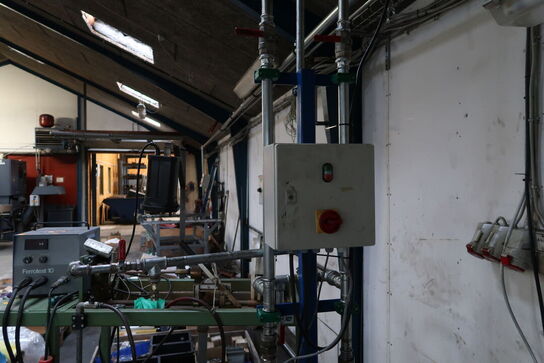 Rense-pumpestation med filtersystem, køling
og nødmotorer ACCUSTRIP