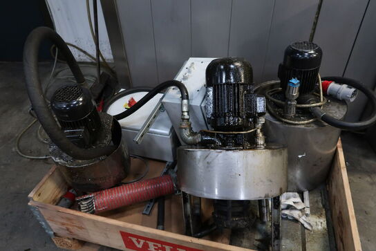 Rense-pumpestation med filtersystem, køling
og nødmotorer ACCUSTRIP