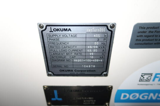 CNC drejebænk OKUMA MacTurn350