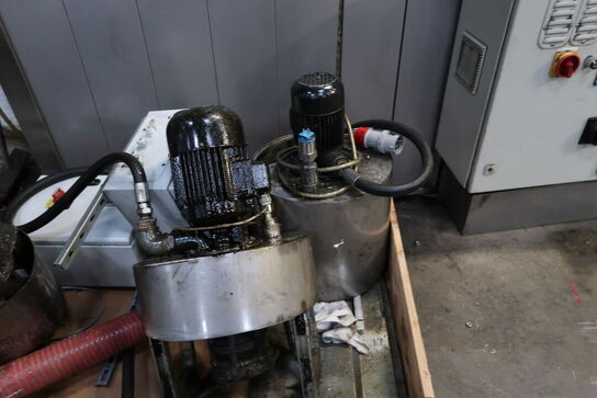 Rense-pumpestation med filtersystem, køling
og nødmotorer ACCUSTRIP