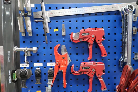 Værktøjstavle med div. Værkøtj