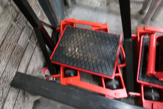 2 stk. maskinskøjter (dem med håndtag)