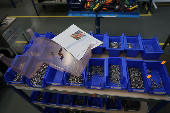 Lagerreoler med div. Bolte m.m.