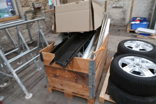 Palle med div. Reservedele