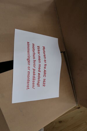 Div. Motorer, reservedele m.m.