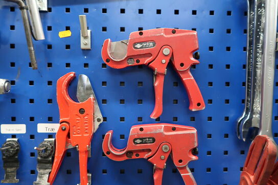 Værktøjstavle med div. Værkøtj