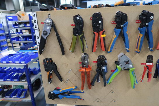 Div. Crimptænger MOLEX, FTE m.fl.