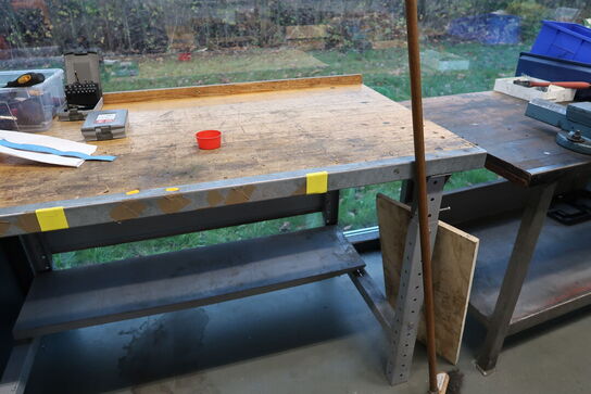 Arbejdsbord med indhold