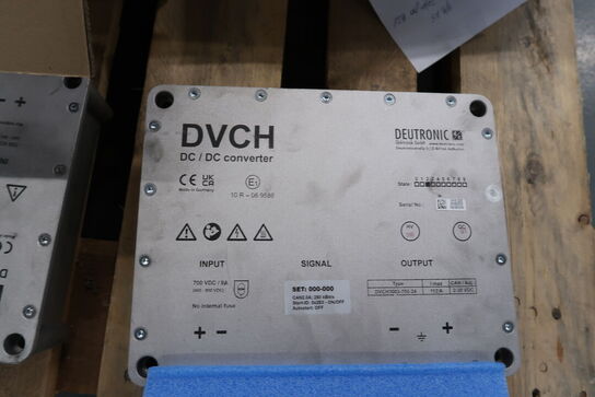Palle med converter DC/DC DVCH m.m.