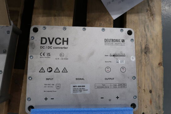 Palle med converter DC/DC DVCH m.m.