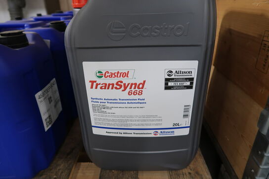 2 dunke olie CASTROL TranSynd 668