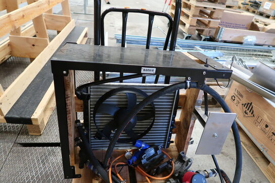 Sækkevogn samt blæser