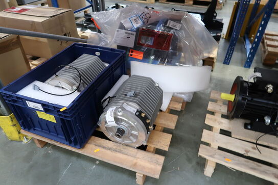 2 stk. motorer LINDE AF 4H4-I2 samt motor 60 kW 3 x 430 VAC