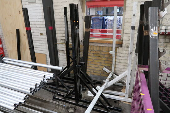 Pallebur samt div. Dele til grenreol