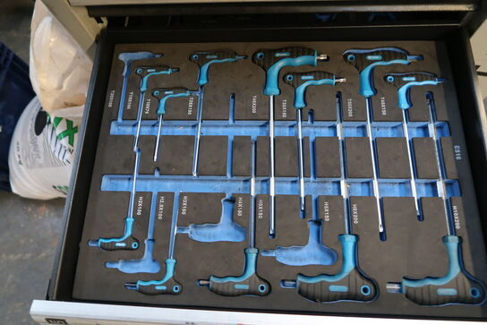 Værktøjsskab KRAFT M.A.N med div. Værktøj