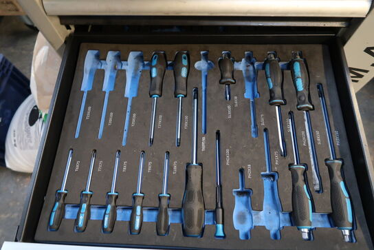 Værktøjsskab KRAFT M.A.N med div. Værktøj