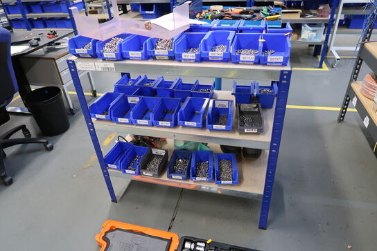 Lagerreoler med div. Bolte m.m.