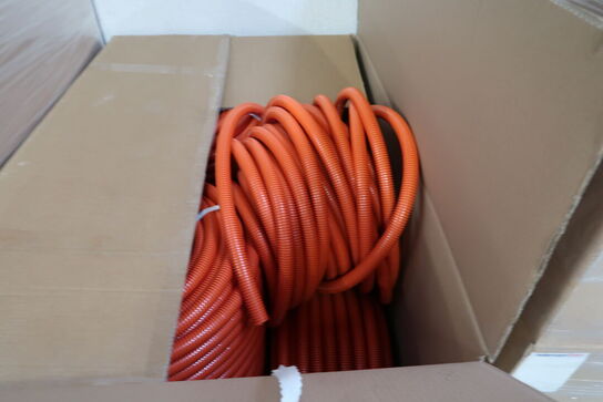 Palle med flexslange HELLERMANN Corruged Tube Orange 19/23.7