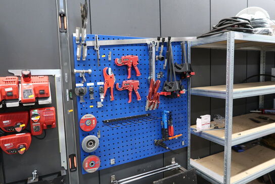 Værktøjstavle med div. Værkøtj