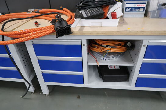 Arbejdsbord med indhold