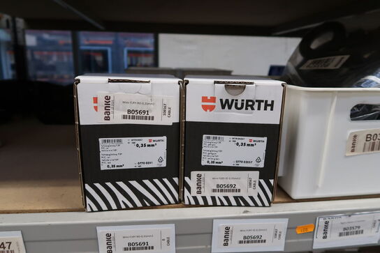 Div. Skruer/bolte WÜRTH m.m.