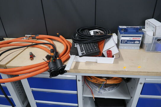 Arbejdsbord med indhold