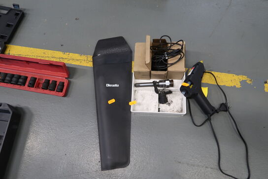 Limpistol, værktøj DIESELLA m.m.