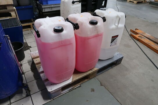 3 stk. dunke med kølervæske