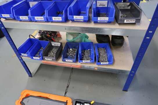 Lagerreoler med div. Bolte m.m.