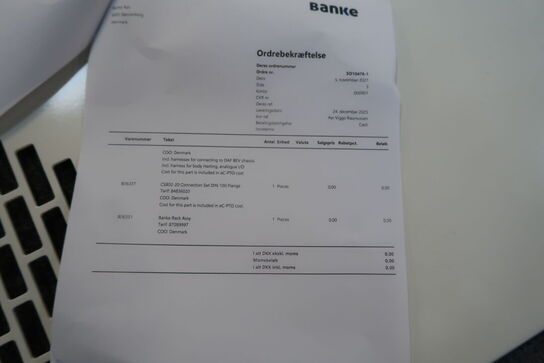 Palle med teststation BANKE