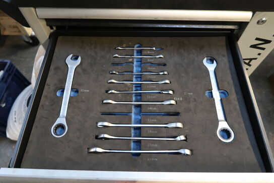 Værktøjsskab KRAFT M.A.N med div. Værktøj