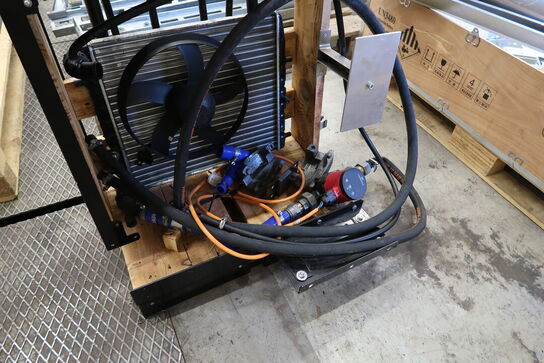 Sækkevogn samt blæser