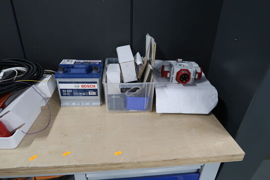 Arbejdsbord med indhold