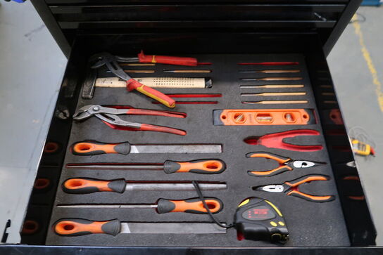 Værktøjsskab BAHCO med div. Værktøj