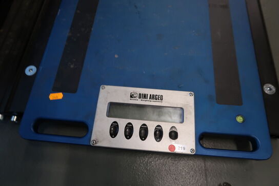 2 stk. platformvægte DINI ARGEO