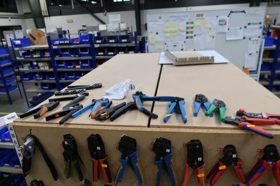 Div. Crimptænger MOLEX, FTE m.fl.