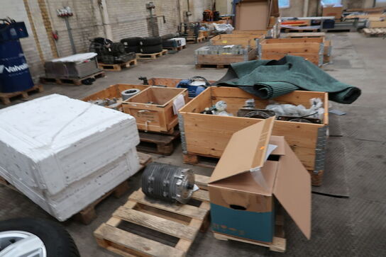 Div. Motorer, reservedele m.m.