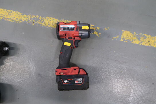 Akku slagnøgle MILWAUKEE M18 FMTIW2F12 med batteri