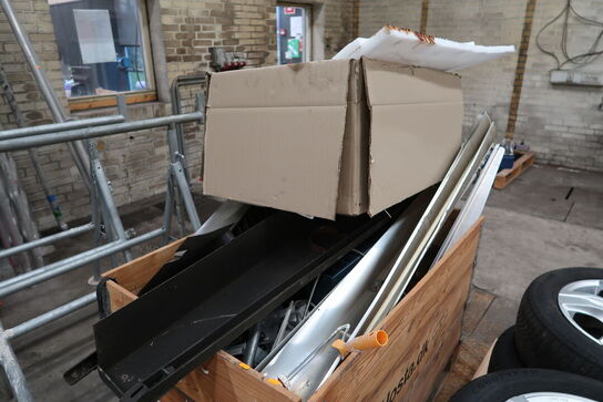 Palle med div. Reservedele