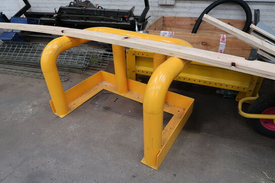 Afskærmning til pallereol